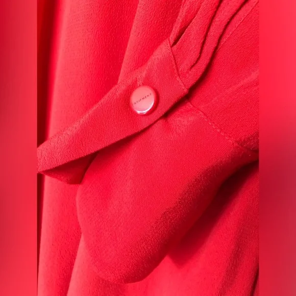 NWT EQUIPMENT Faun Twist Knot Red Aura Dress Size 6 - Picture 10 of 13